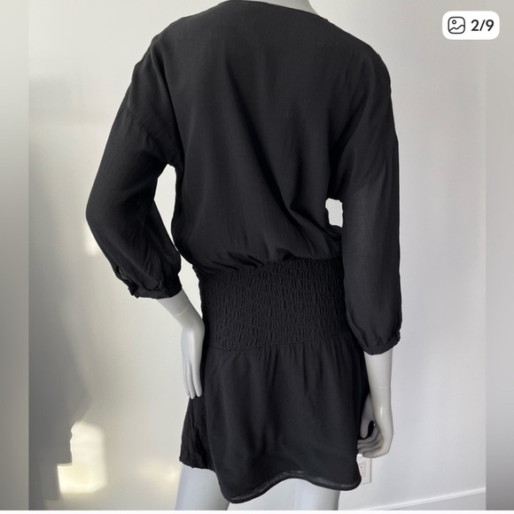 Anine Bing Black Long Sleeve Dress - Picture 5 of 11